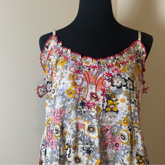 Natural Life Embroidered Harley Midi Dress M - Picture 4 of 12